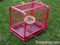 Square tube dog cage