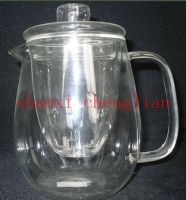 Clear High Borosilicate Glass Tea Pots (GT-01)