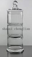 Clear Glass Apothecary Jars (BI-GAJ04)
