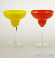 Colorful (Martini) Margarita Ceramic Glasses (D04A-142)
