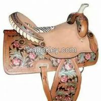 Sell: western Show saddles Genuine leather