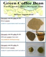 Green coffee bean extract powder  Chlorogenic Acids