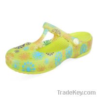 Sell 2013 Guangzhou new prints Mary Jone woman sandals