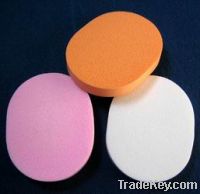 Sell colorful face cleaning foam puff