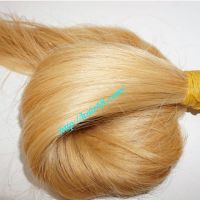 Ponytail Straight, wave Blonde hair extensions 100g/pcs
