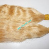 Ponytail Straight, wave Blonde human hair vietnam smooth