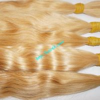 Ponytail Straight, wave Blonde natural hair vietnam Full size