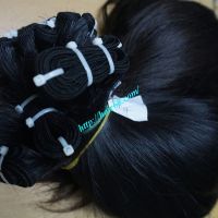 Weave Straight, Wave hair extensions Color black, dark soft