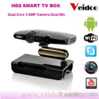  Sell Google android 4.2 tv box with webcamera