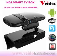 Sell 2013 The Newest Product, Smart TV Box Camera Android 4.2 OS Dual Core