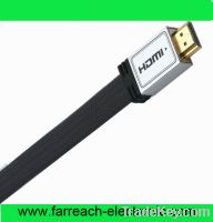 Sell Flat Metal Shell High Speed HDMI Cable with Ethernet