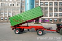 Sell 7T double carriagr truck trailer
