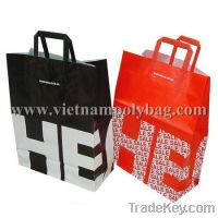 Sell vietnam trifold handle plastic poly bag