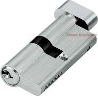 door cylinder with knob with thumb-turn brass cylinder door lock C004