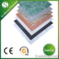 Factory direct sale eco-friendly waterproof pvc vinyl floor tiles