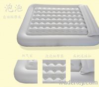 Bubble massage air mattress