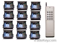 12x1 channel rf remote control switch relay