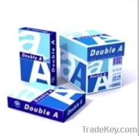 Sell Double A quality 100% woold pulp 80gsm A4 paper