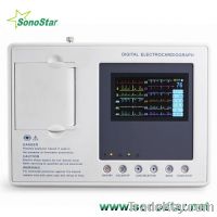 SE-3B Digital Three Channel Color Screen ECG Machine(electrocardiograp