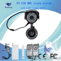 Sell Wireless Intelligent security GSM Alarm System E9 with MMS Video