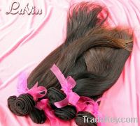 Luvin hair, Virgin hair , 5A top quality Brazilian hair, Straight hair