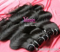 Virgin hair, Peruvian hair Body wave, Free shedding and tangle