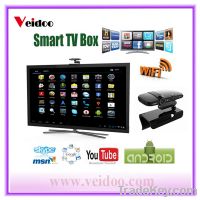 IPTV HD22  Android 4.2 smart TV box  with 5.0 MP Camera  dual Mic