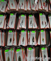Sell Fishing lures, spinners and wobblers.