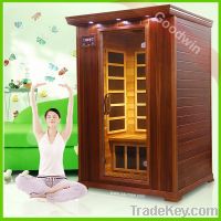 Sell2 person dry Sauna Room with sauna lights