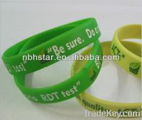 Sell 2013 hot sale fashion silicone bracelets