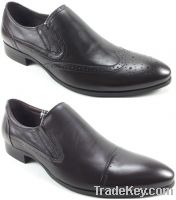 Sell cheap slip on men dress leather shoes(D0189)