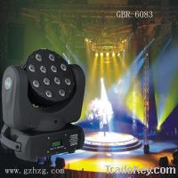 Sell :12pcs 10W Led Moving Head Wash Light(GBR-6083)