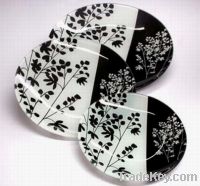 Sell Set Of 3 Glass Plate