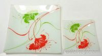 Sell Set Of 2 Glass Plate