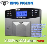 96 wireless zones gsm home burglar alarm system S100Pro