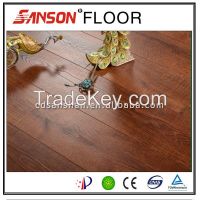 12mm high gloss walnut laminate flooring
