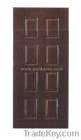 Sell  8 Panel Steel Door With PVC Laminated
