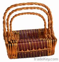 Sell handicraft willow baskets