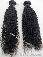Sell 5A Jerry Curl Human Hair Extensions
