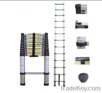 Aluminium telescopic ladder, telescopic ladder, aluminium ladder, ladder