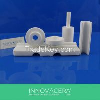 Electronic Insulator MGC Machinable Glass Ceramic Rods Part For Electric Motors/INNOVACERA