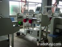 Sell 2 heads tubular embroidery machine