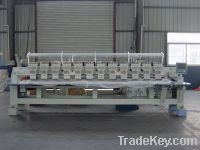 Sell flat embroidery machine with 12 heads and 9 needles