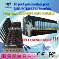 Sell 16 Ports Modem Pool Wavecom Q2406 Modem Pool
