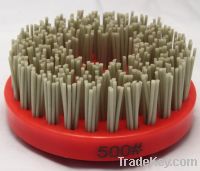 round diamond abrasive brush