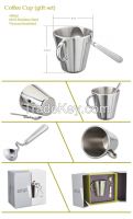 coffee cup 18/10 stainless steel vacuum insulated