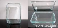 Sell Glass Ware, Rectangular Crisper, Borosilicate Glass Container
