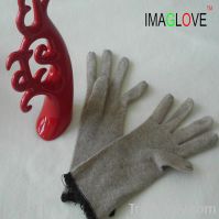 Sell 100% Cashmere Knitted Glove Lining, Leather Glove Lining