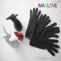 Sell 100% Cashmere Leather Glove Lining, Men's Winter Warm Glove