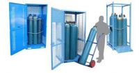 Heavy Duty Gas Cylinder Storage Cage, Gas Cylinder Storage Cages, Gas Bottle Safety Cage, Gas Cylinder Steel Security Cage